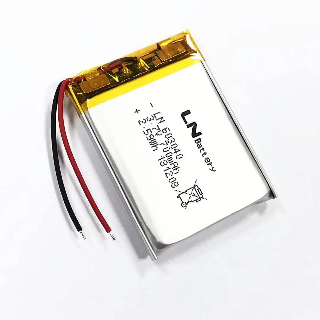 buy more will cheap Ln battery 603060 (1250mah) 3.7V polymer lithium battery projector Breast Pump Battery Toy navigator speaker