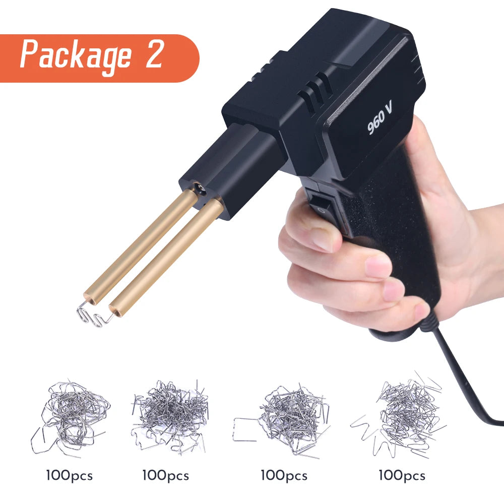 Silverflo 960-V Plastic Welder 50W Hot Stapler Plastic Welding Machine Soldering iron for Plastic Repair Car Bumper Repair Tools