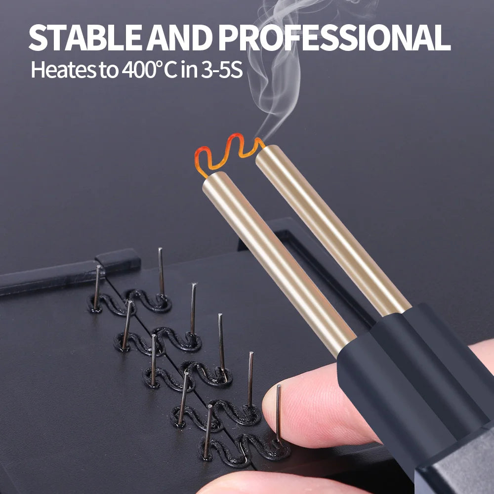 Silverflo 960-V Plastic Welder 50W Hot Stapler Plastic Welding Machine Soldering iron for Plastic Repair Car Bumper Repair Tools