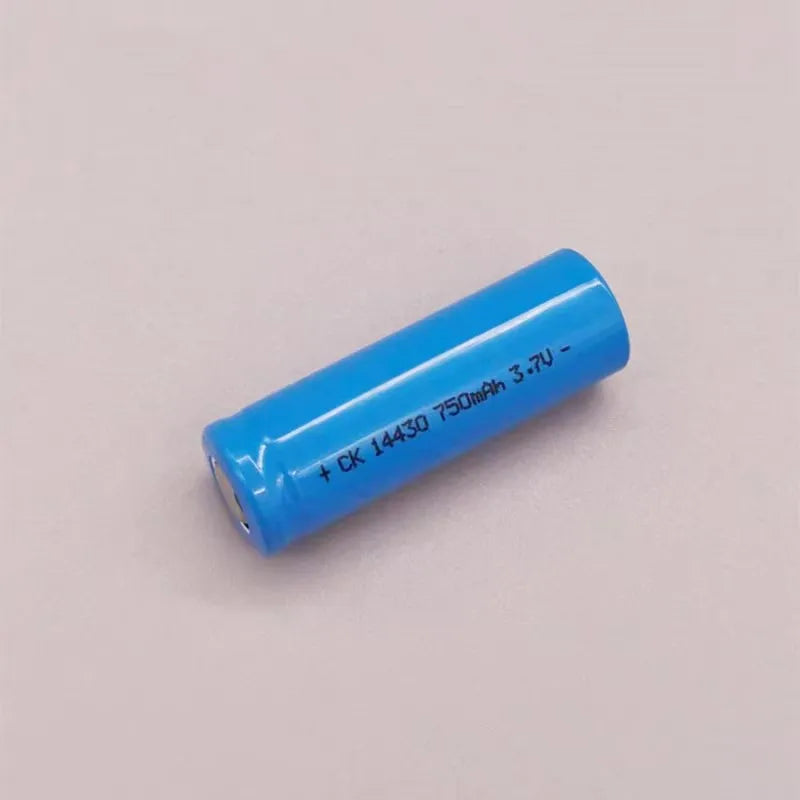 2pcs 14430 750mAh 3.2V 3.7V Shaver Charger Lithium Battery