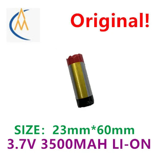 buy more will cheap New full capacity 3.7V high capacity Bluetooth 23600 3500mah cylindrical polymer rechargeable battery